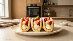 Tacos dolci alle fragole: dischi soffici da piegare e farcire in pochi minuti