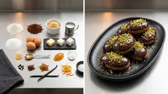 Rame di Napoli siciliane: dolcetti al cacao e spezie con glassa al cioccolato (morbidi a lungo)