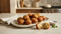 Frittelle salate tonno e olive: dorate e soffici, perfette per l’aperitivo